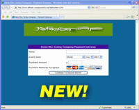 Screenshot of Payment Gateway